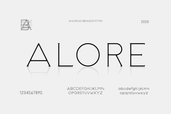 Alore: A Versatile Serif Font for Creative Expression