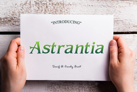 Astrantia Font for Elegant Design