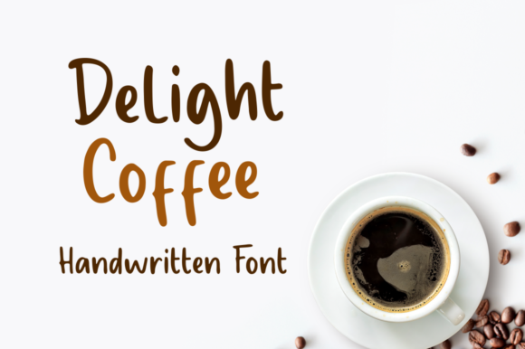 Delight Coffee: A Fun and Simple Handwritten Font for Creative Designs