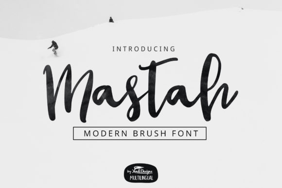 Mastah: A Handwritten Font That Bridges Nostalgia and Modern Design