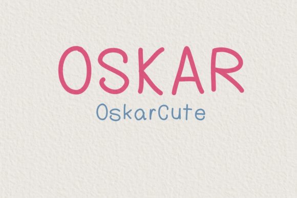 Oskar Font: A Simple, Natural Handwritten Style for Creative Projects