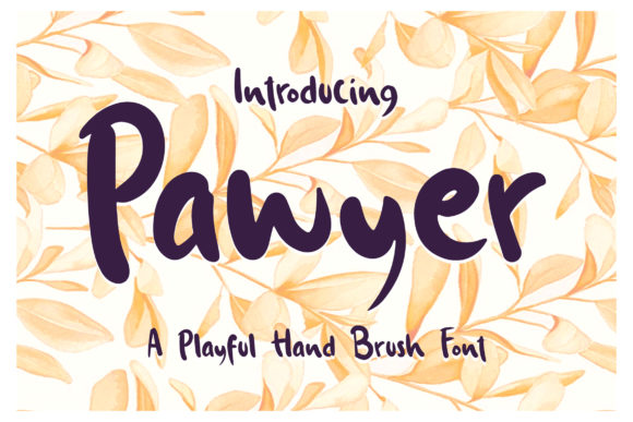 Pawyer: A Playful Font That Elevates Your Creative Projects