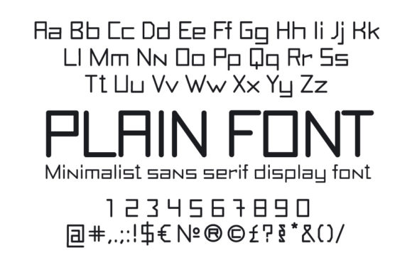 Plain: The Simple Font That Elevates Design