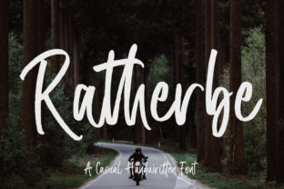 Ratherbe Brush Font for Modern Design